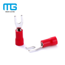Copper Red Tin Plating Insulated Spade Terminals Of Electric